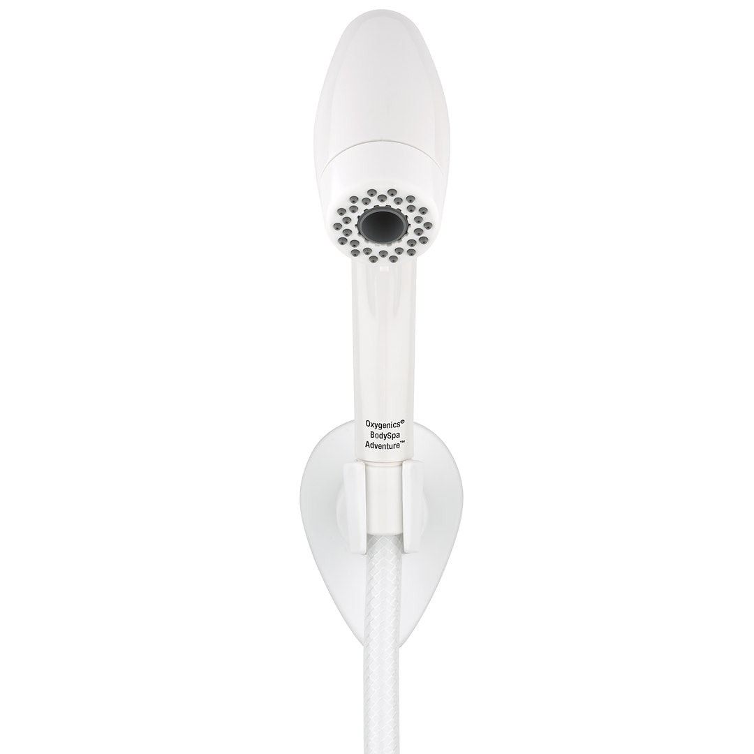 ETL Limited Lifetime Warranty Shower Head 25788 - White Bodyspa Adventure RV 1.8