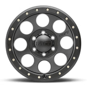 M.T. Wheel Modern Low Profile Cap Design 274609 - Black 18X9 6X5.5 MT Classic Pro