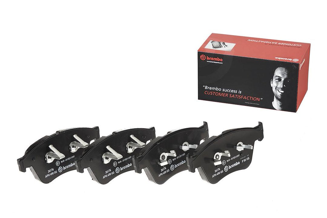 Brembo Premium Low-Met OE Equivalent Pad Brake Pad P50105 - Disc Set