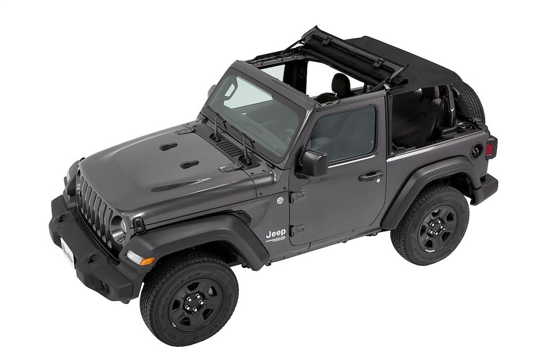 Bestop Limited Lifetime Warranty Soft Top 56862-17 - TT NX 18 JL 2DR Twill