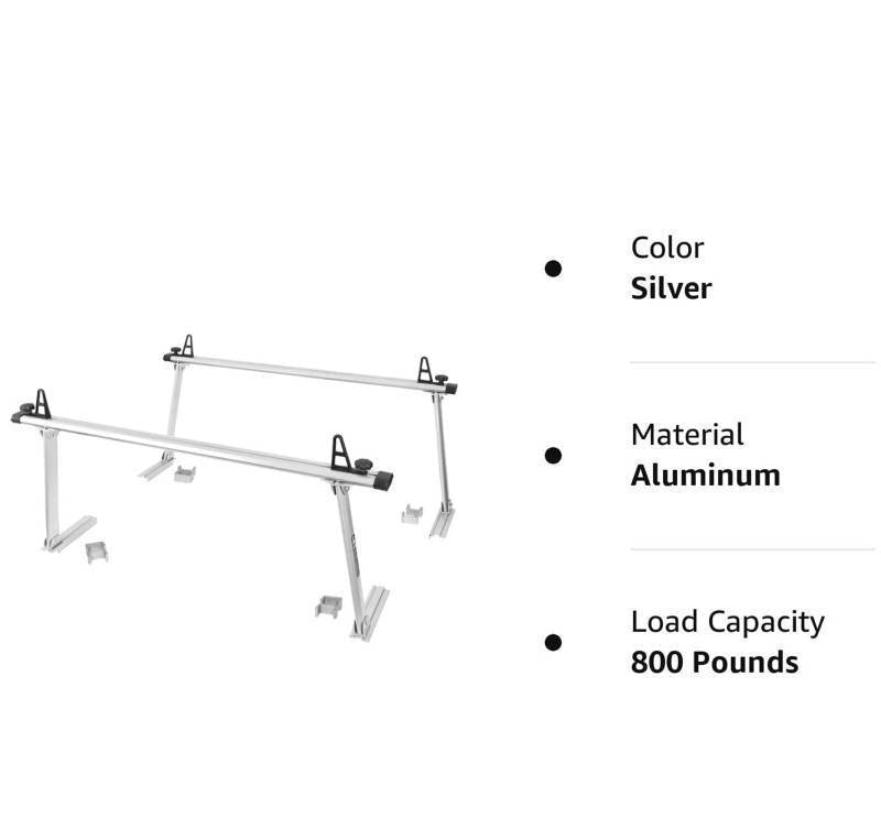 Black Horse Limited Lifetime Warranty Ladder Rack Whatrs - Silver Summit Commercial Bed