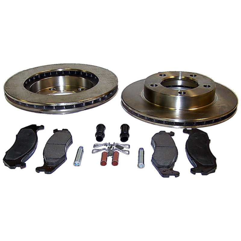 Crown Auto Semi-Metallic Brake Pad Brake Kit 5363421RK - Disc Serv Frnt