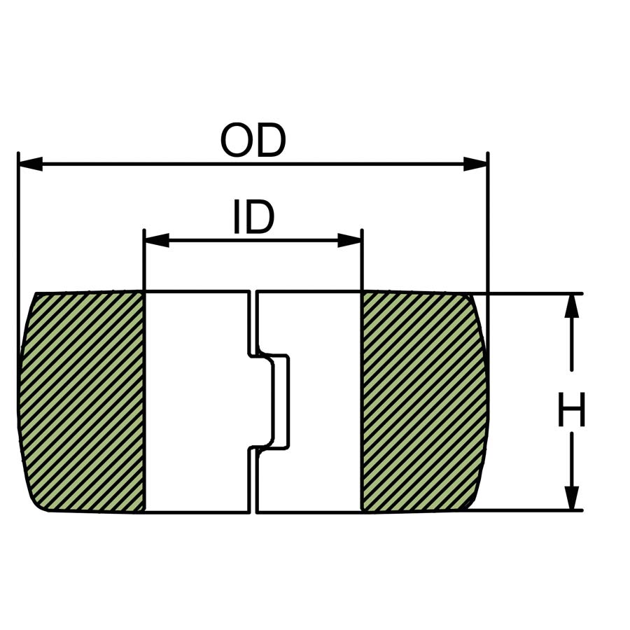 CMP Group Interlocking Halves Marine Anode Kit CMC05 - Limited Clearance Shaft CMC-5 1-1