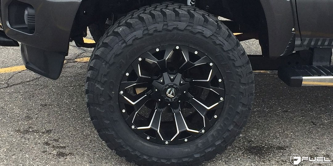 Fuel Offroad With Fuel Logo Center Cap Wheel D54617907050 - Black