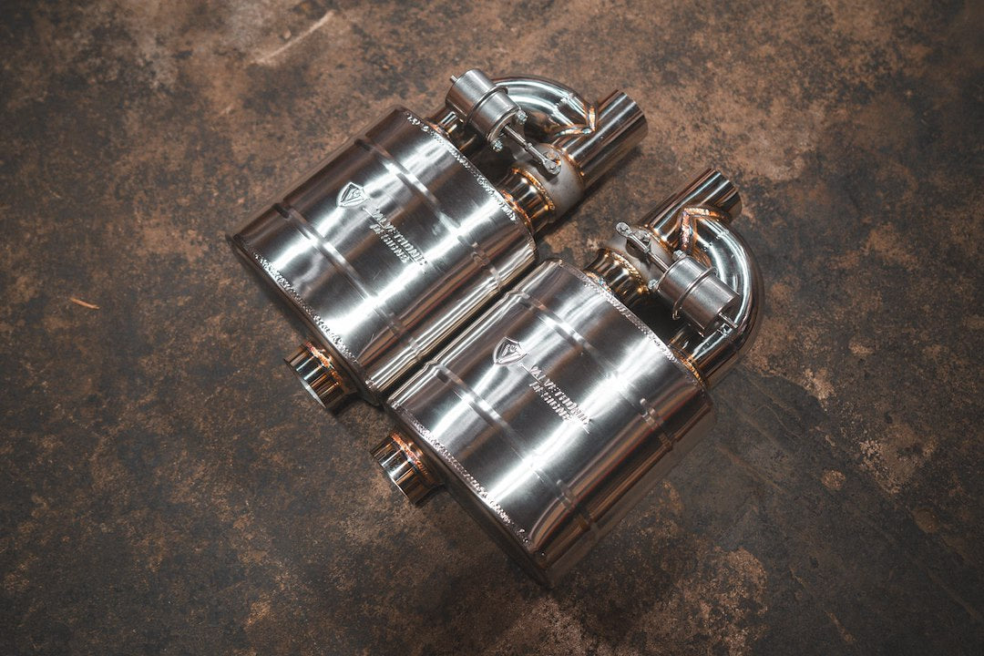 Valvetronic Universal Fit For Many Applications Exhaust Muffler UVM.63MM.X2 - Valved Kit 2.5IN Dual