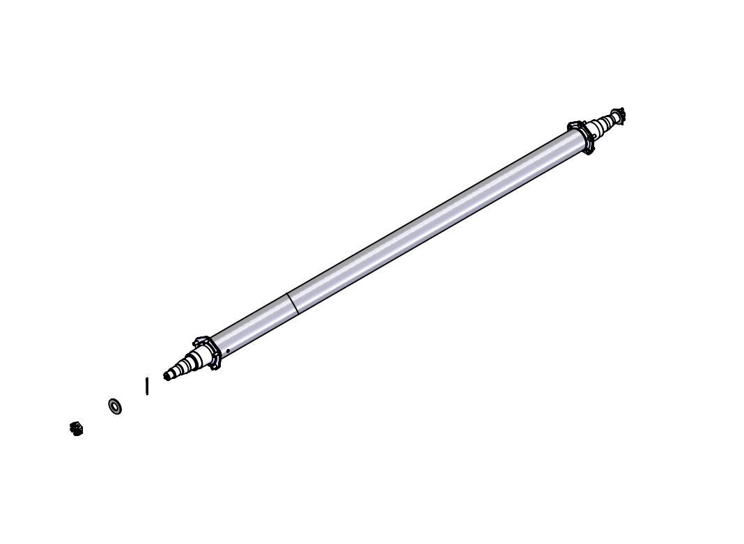 Lippert Comp Super-Lube Grease Zerk Trailer Axle V000361562 - FBA-LCI70-S-75-Noss-L V000351154
