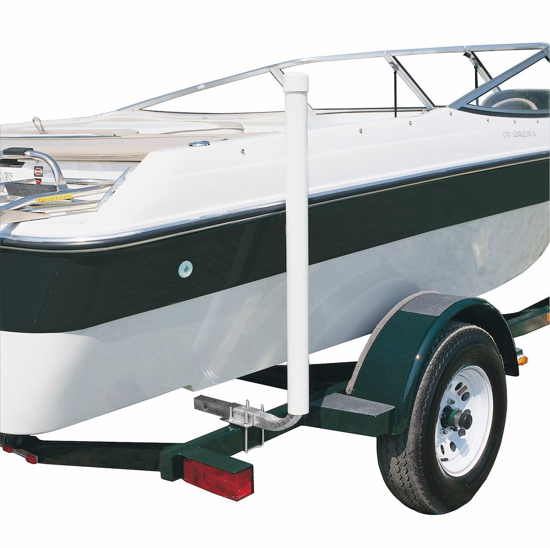 C.E. Smith 27620 Adjusts out to 13 inch each side - White 40 Post Guide