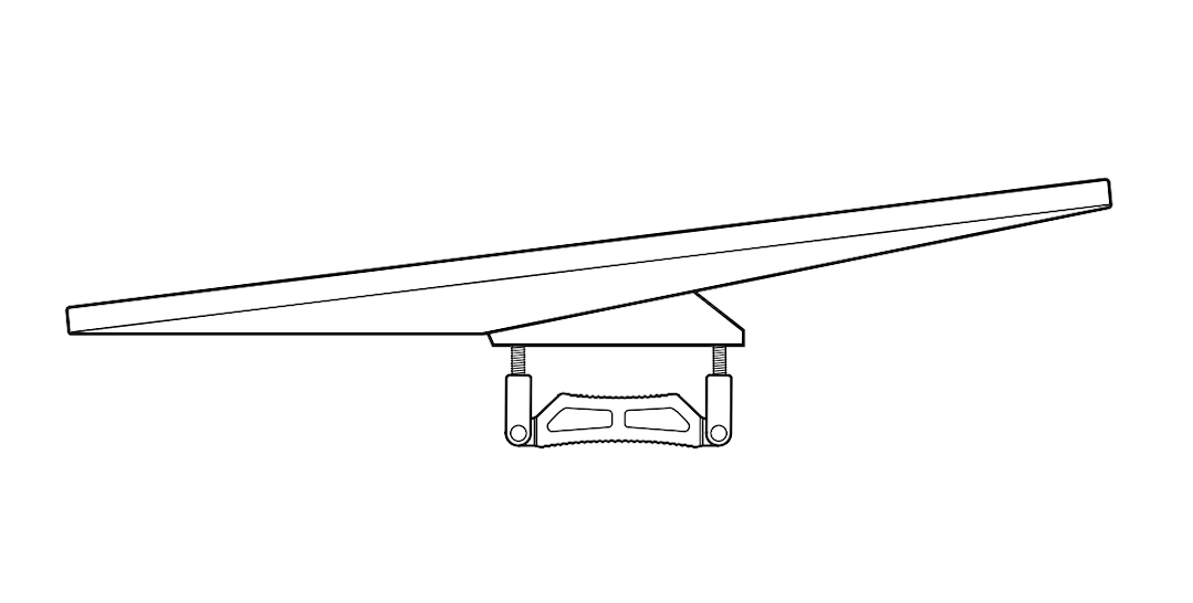 KVH Industry 19-1260-17 Satellite Internet Antenna Mount