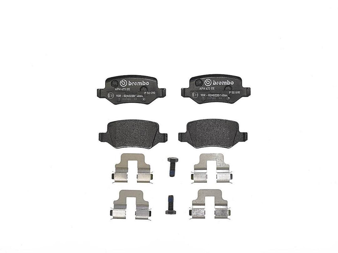 Brembo Premium Low-Met OE Equivalent Pad Brake Pad P50090 - Disc Set