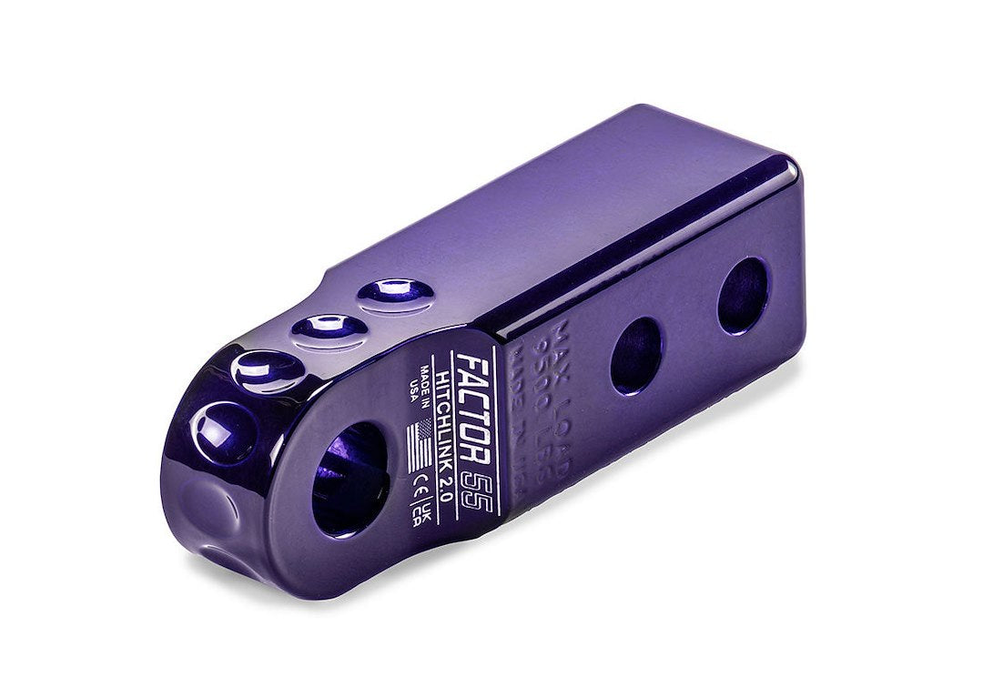 Factor 55 00020-15 D-Ring Mount - Purple