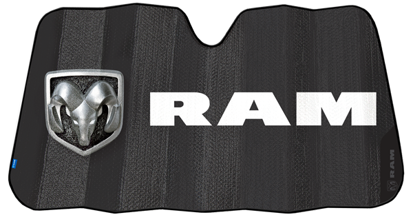 Plasticolor 003860R01 - Black Windshield Shade Logo