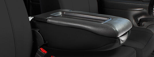 FIA Reinforced Double Stitching Seat Cover DT72-49 Black - DT Rear 40 60 Dodge Ram