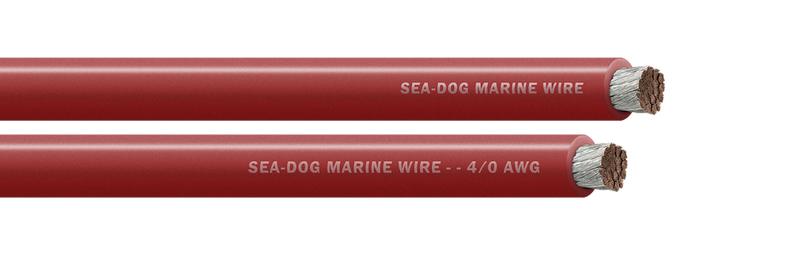 SEA DOG 8041020 - Red Awg 25FT Battery Cable