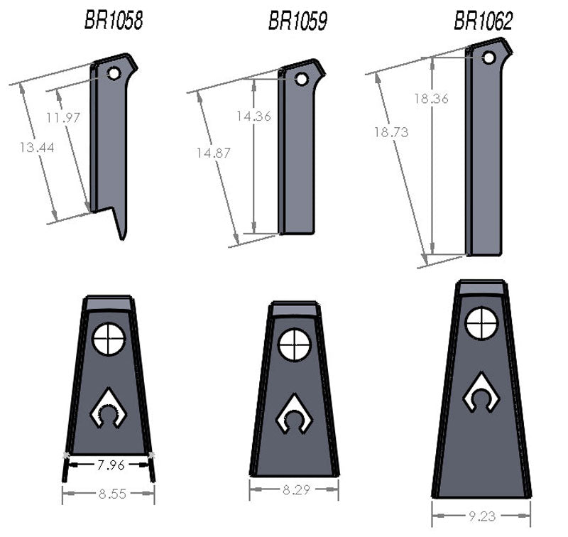 Artec Indust No Supplier Warranty Shock Absorber Mount BR1062 - Towers Shocks