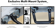 Carr Flow-Through Debris Step Surface Truck Step 134990-1 - Maxgrip Side