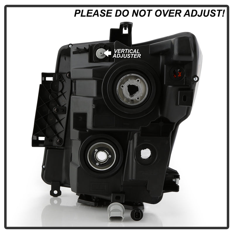 Spyder Made With OEM Standard Quality Headlight Assembly 9050640 - OE Nissan Titan 2016-2021 Halog