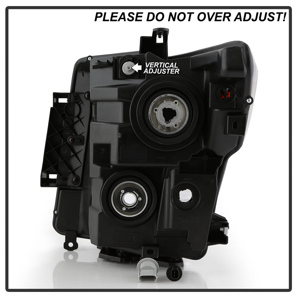 Spyder Made With OEM Standard Quality Headlight Assembly 9050640 - OE Nissan Titan 2016-2021 Halog