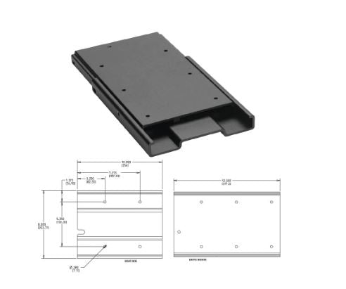 Minn Kota Designed For Use In Freshwater Trolling Motor Mount 1854035 - MKA-16-03 Quick Release Bracket