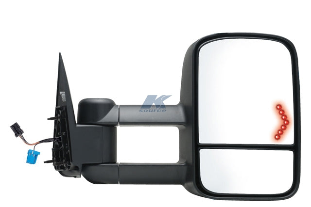 K-Source ISO Certified Exterior Towing Mirror 62075G - Mirror OE Pass Side