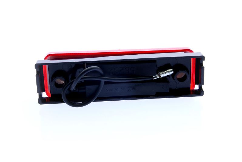 Optronics Multiple Mounting And Wiring Trailer Light MC67RBP - Clear Red Mark Bulb