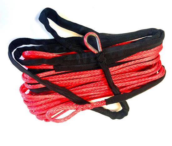Helix Racing Limited Lifetime Warranty Winch Cable 600-2050 - Synthetic Rope 16 50 FT