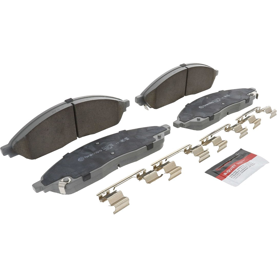 Brembo Ensures Comfort And Brembo Quality Brake Pad P11046N - Discbrakepadset Naoceramic
