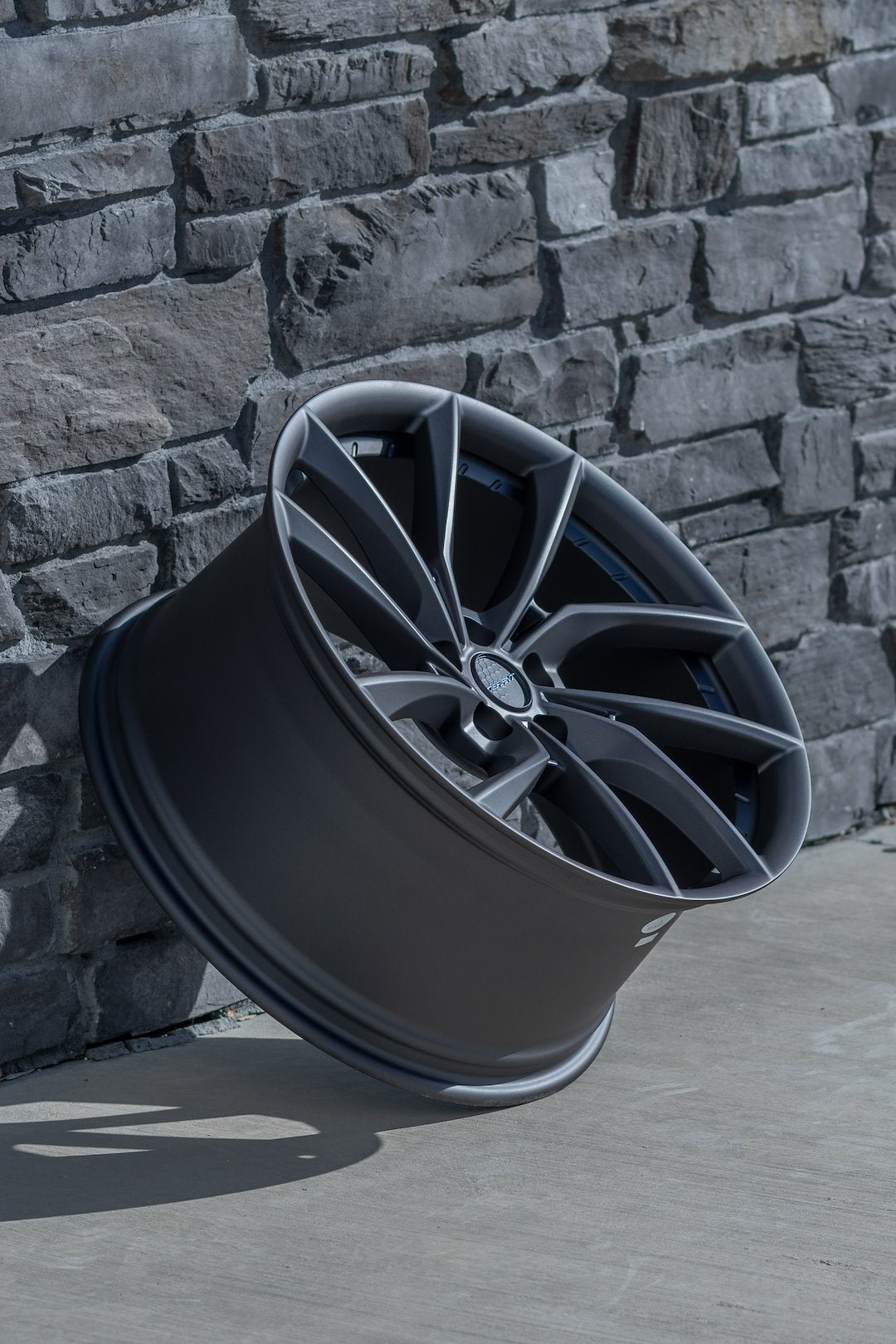 OE Wheels With Defiant Logo Center Cap DF06-20100-5120-35G1 - DF06 Dark Satin Charc