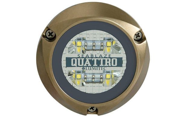 Lumitec Meets European Conformity Standards Boat Underwater Light 101511 - Blue White Seablaze Quattro
