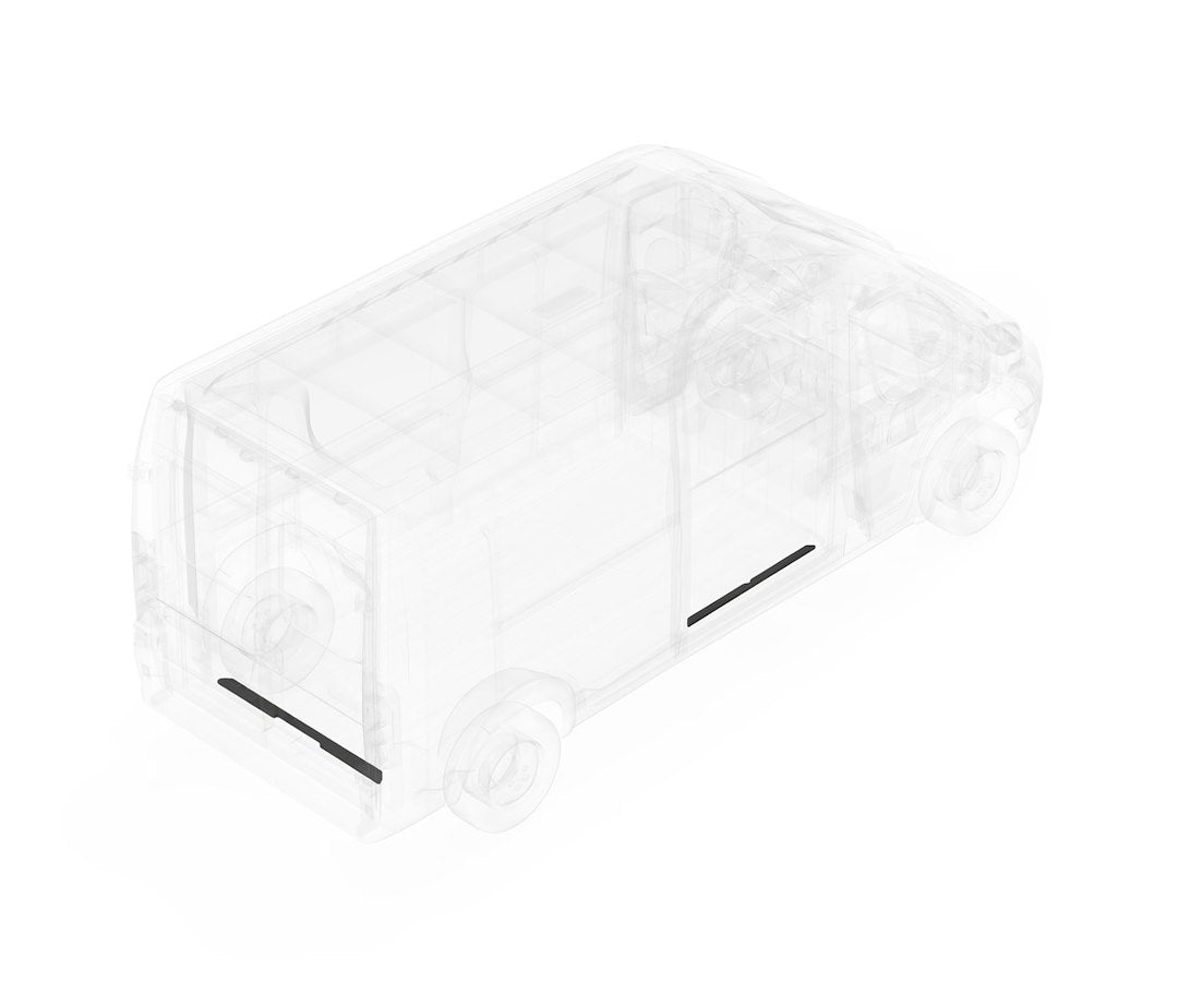 Legend Fleet Easy To Install Entry Door Threshold 609-151-1011 - Steel Floor Set