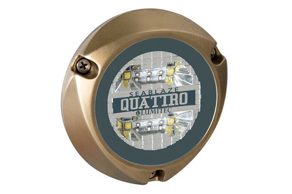 Lumitec Meets European Conformity Standards Boat Underwater Light 101511 - Blue White Seablaze Quattro