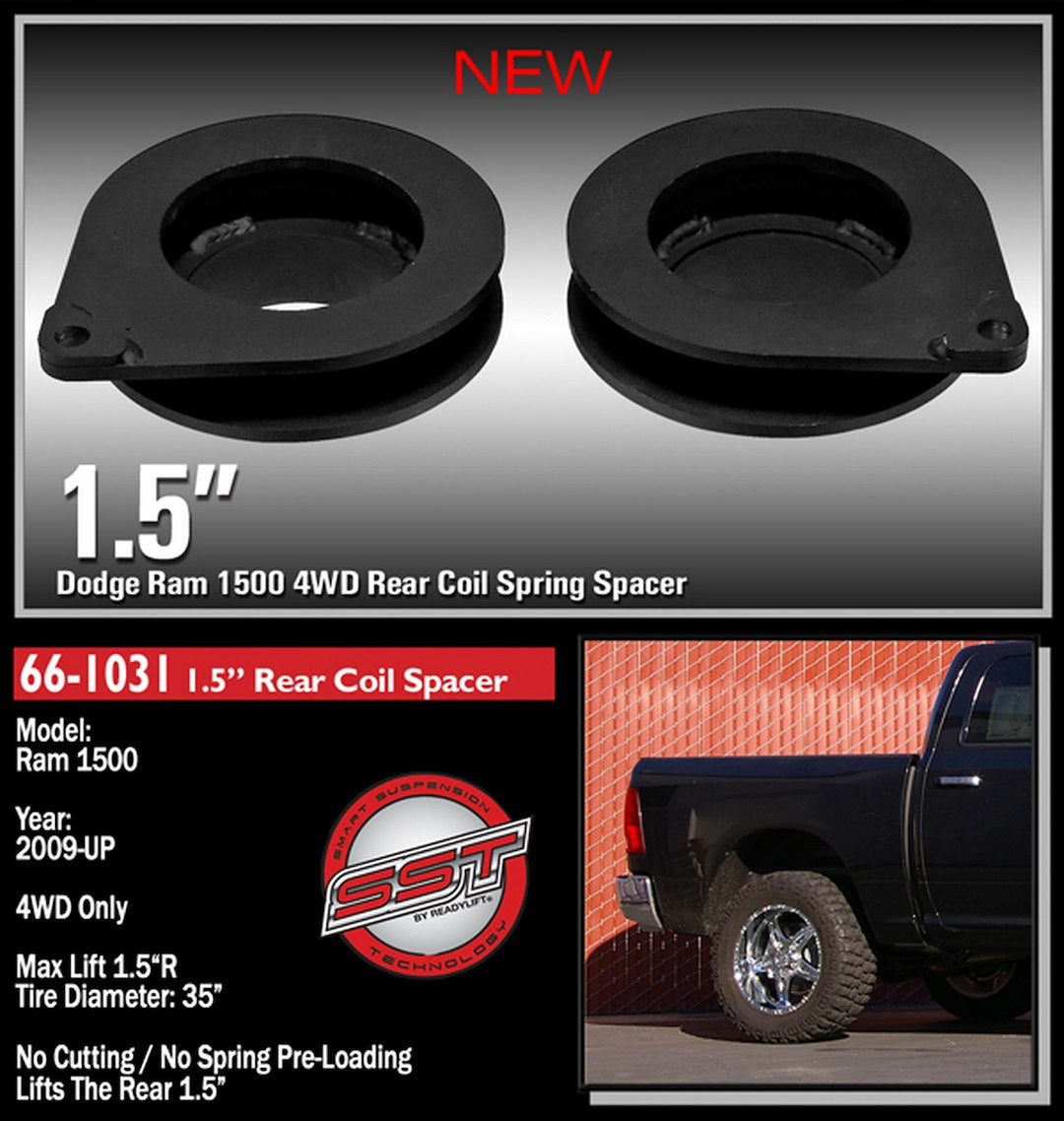 Readylift Economical And Easily Installed Coil Spring Spacer 66-1031 - 09-11 Ram RR