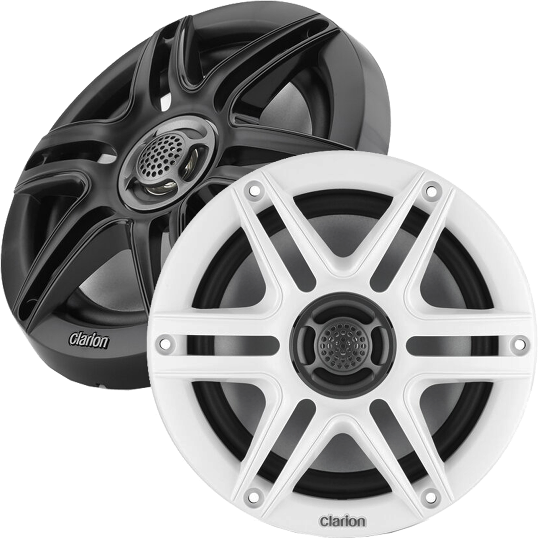 Clarion Salt Sun Certified Speaker 010-03045-00 - 6.5-Inch Coaxial Marine Speakers 30