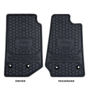Plasticolor Weather On An Easy-To-Clean Surface Floor Mat 001803R01 - Jeep App Specific Mats