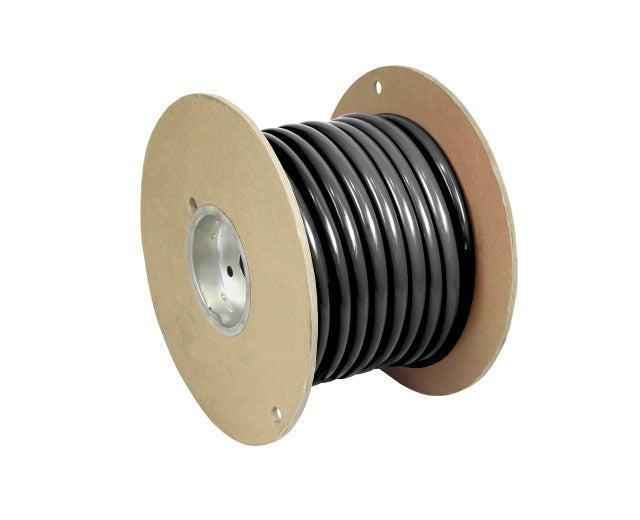 Pacer WUL4/0BK-50 Easy to strip, bend, and route - UL BK TC Wire 50FT RL