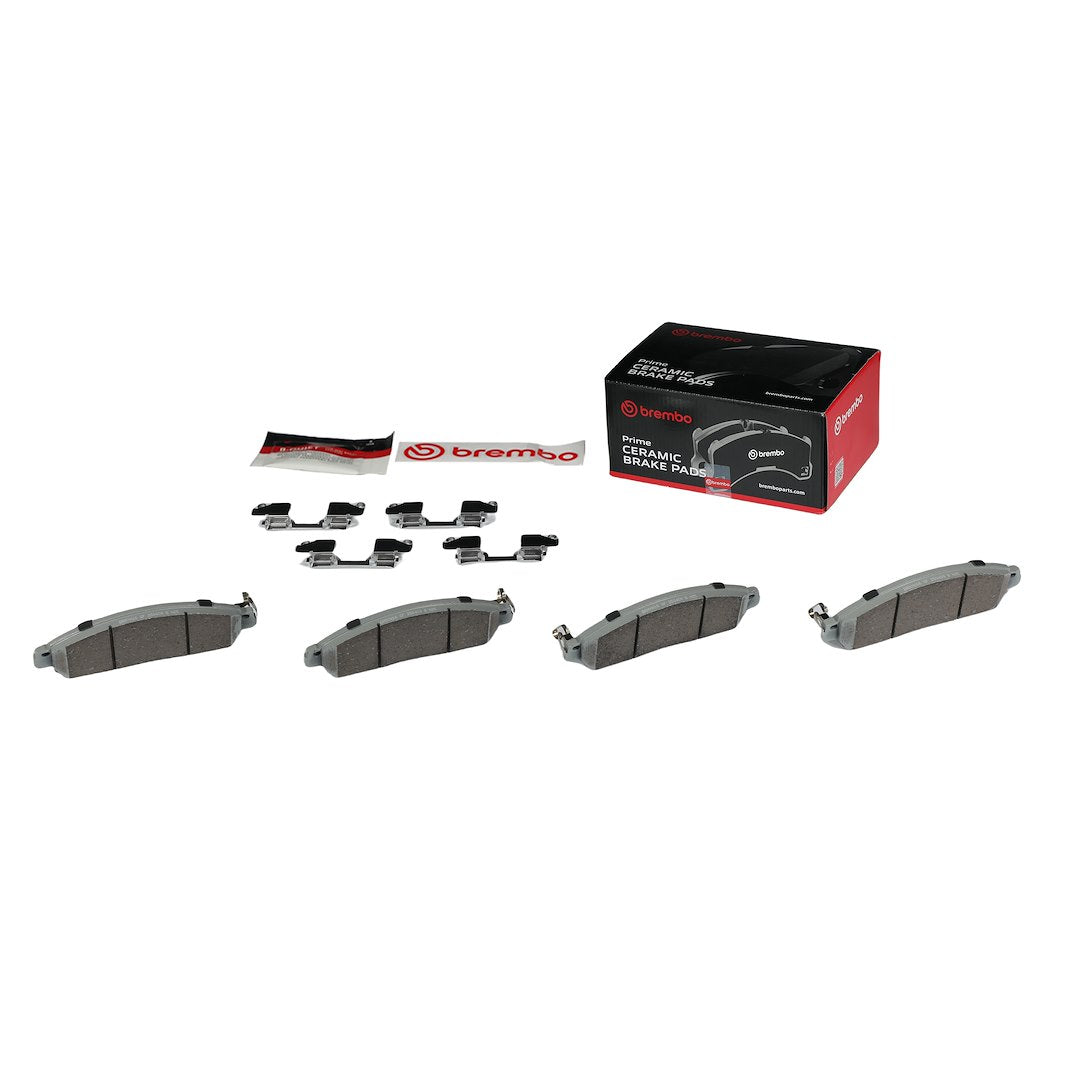 Brembo Premium Low-Met OE Equivalent Pad Brake Pad P56120N - Disc Set