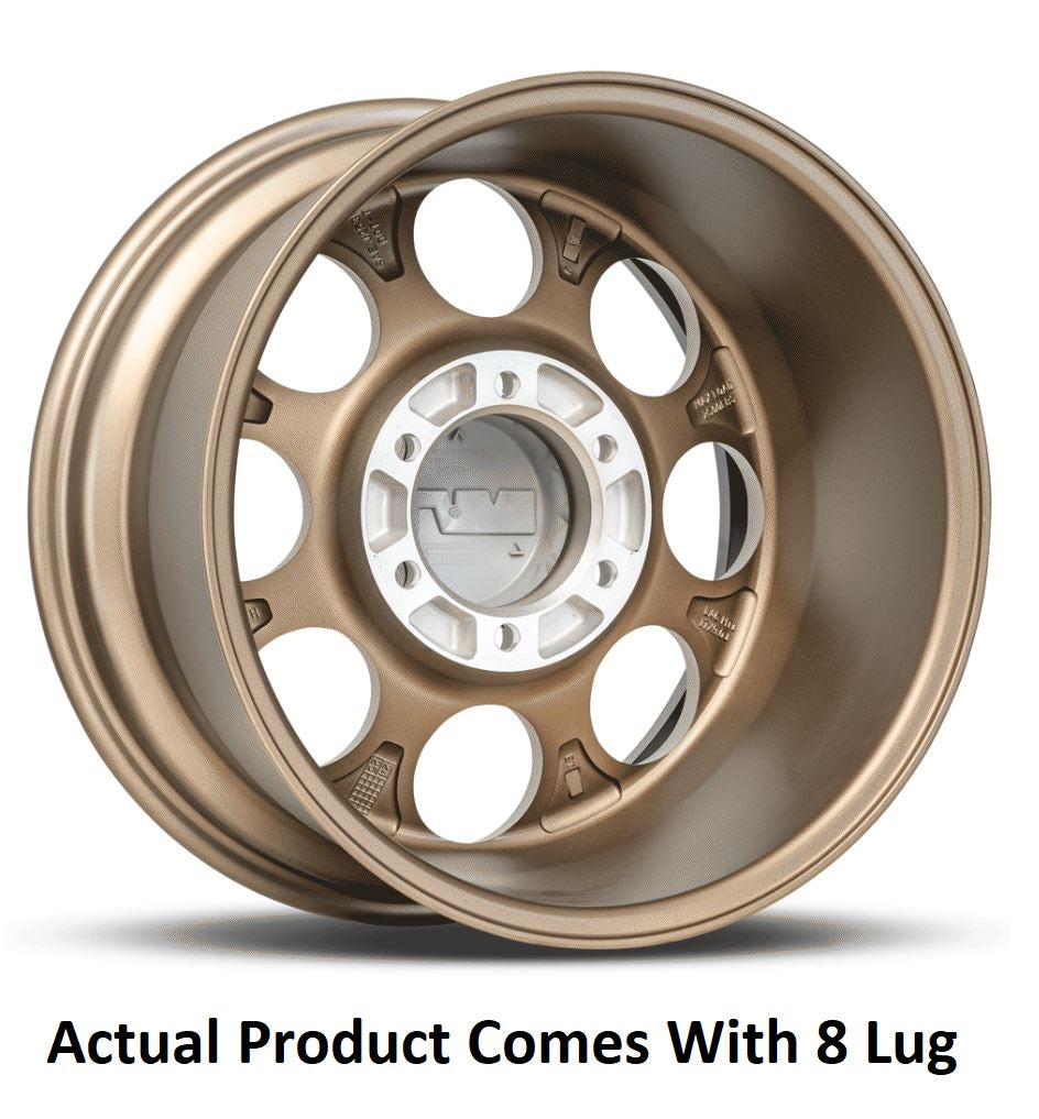 M.T. Wheel Modern Low Profile Cap Design 274513 - Bronze 20X9 8X180 MT Classic Pro