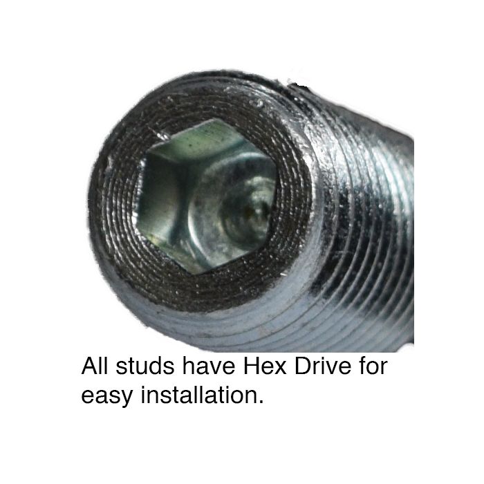 Revolution 822132L Wheel Stud