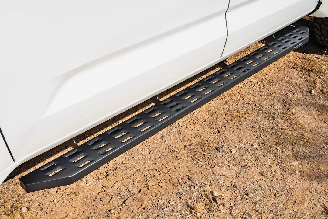 Raptor Limited Lifetime Warranty Features Heavy Duty Brackets 2386-Black - Running Boards 2386-BLK