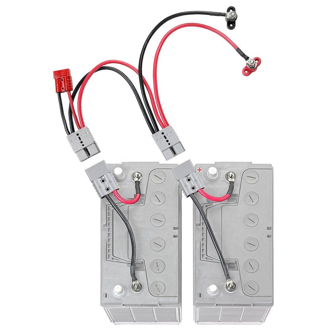 Connect Ease Corrosion Resistant Components Battery Connection Harness RCE12VBM6PK - Gauge Dual GA