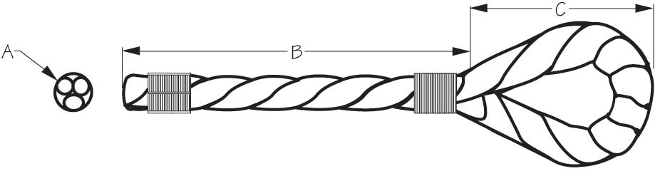 SEA DOG All Lines Are Medium Lay Dock Line 301110015WH-1 - Twisted Nylon