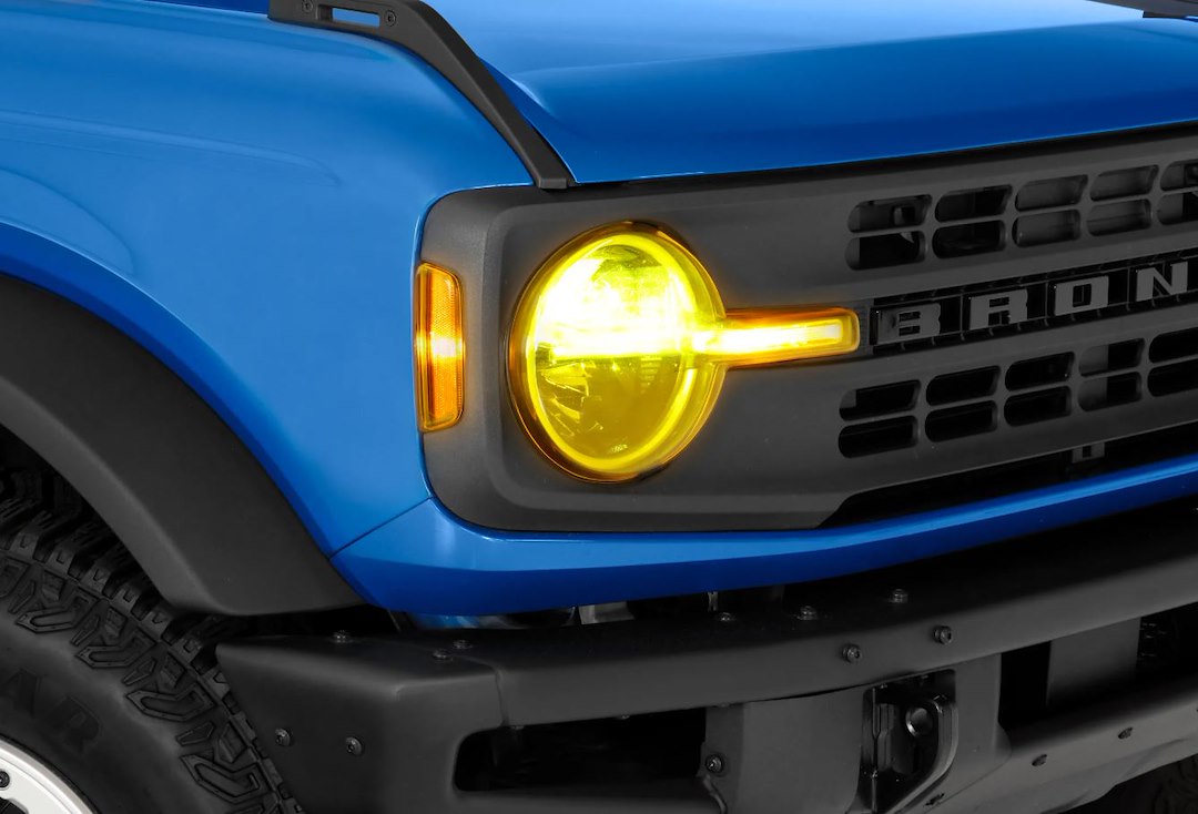 GT Styling Made In USA Headlight Cover GT2260Y - Kit Piece Trans