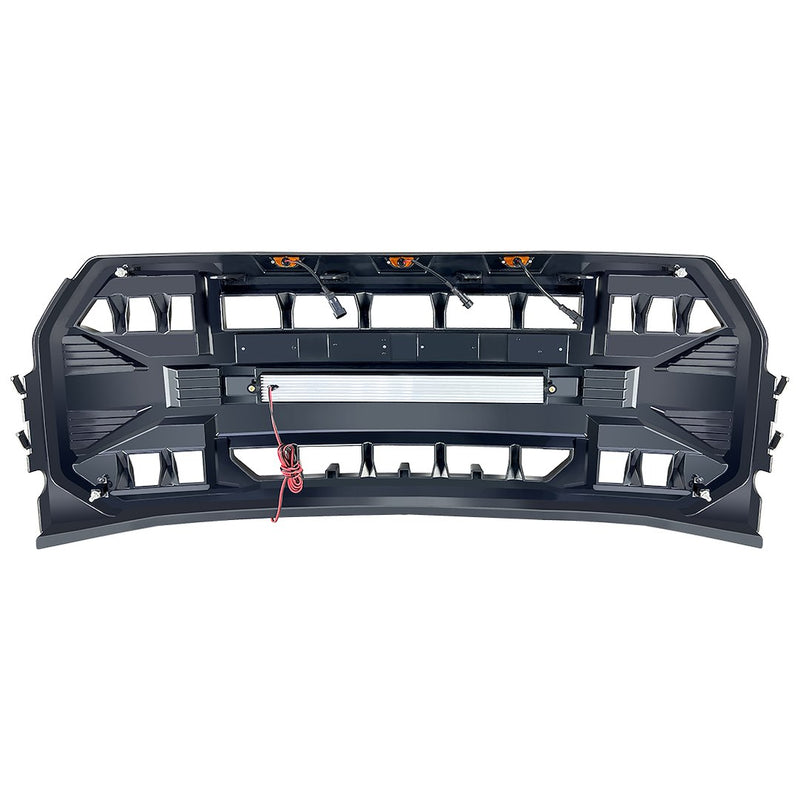 American MOD Unique Mean Aggressive Styling Grille Amfmaa00115 - Armor Led OFF-Road Ligh