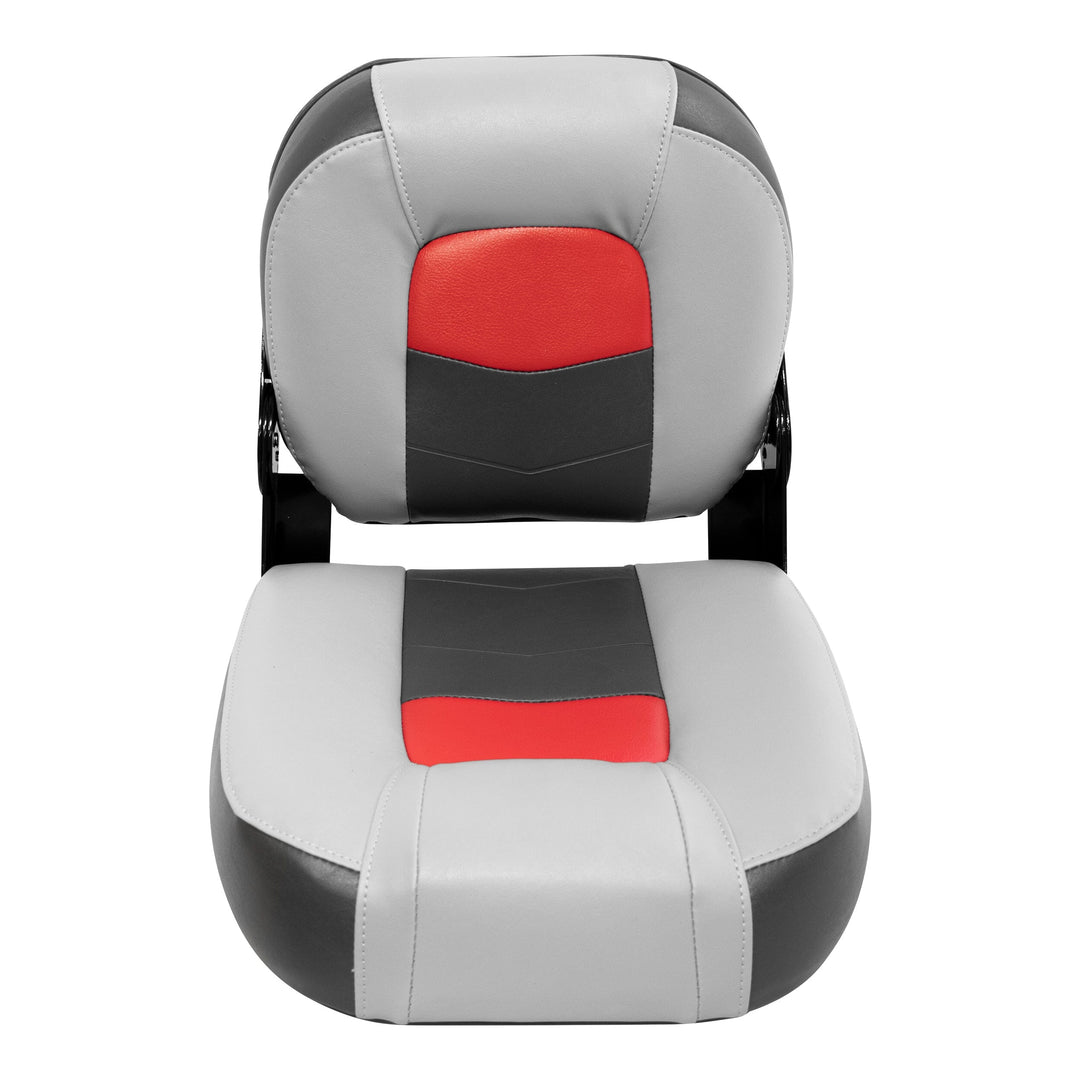 Wise Seating OEM Grade No Pinch Hinges Boat Seat 3305-1881 - PRO-Angler Bass Series 14 Center
