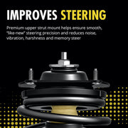 Monroe Shock Limited Lifetime Warranty Shock Absorber 171371R - Sensa-Trac Quick Strut