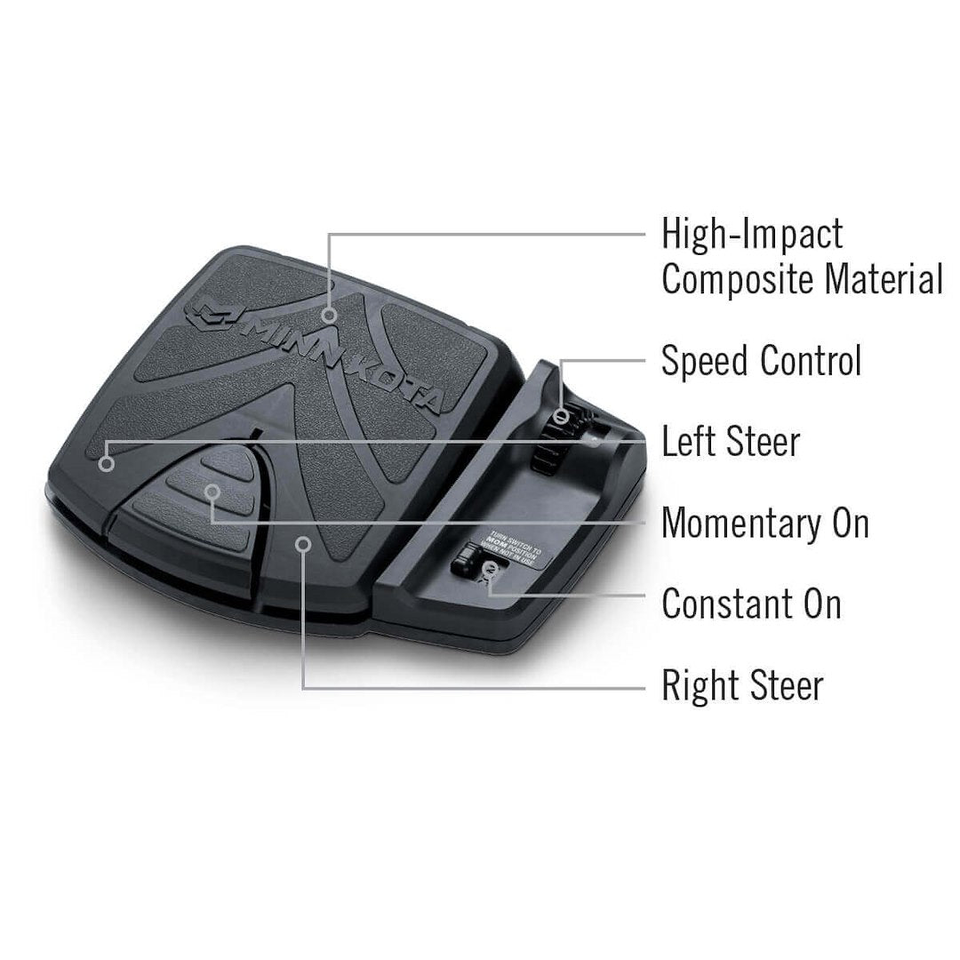 Minn Kota Momentary And Constant ON Switch Trolling Motor Foot Switch 1866070 - Powerdrive Blueth Pdl Corded