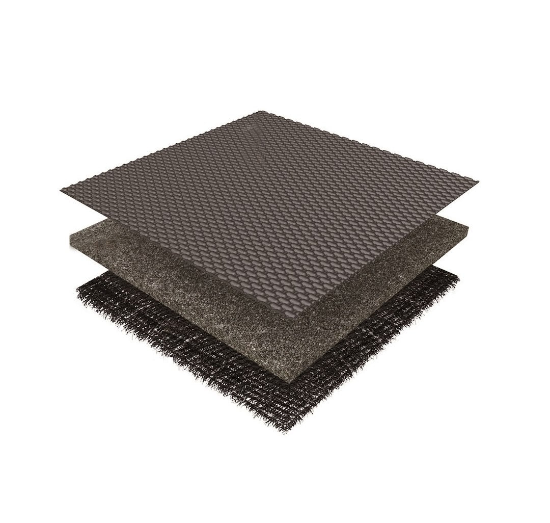 3D Mats/U-AC M1TL0041309 Cargo Area Liner - Black