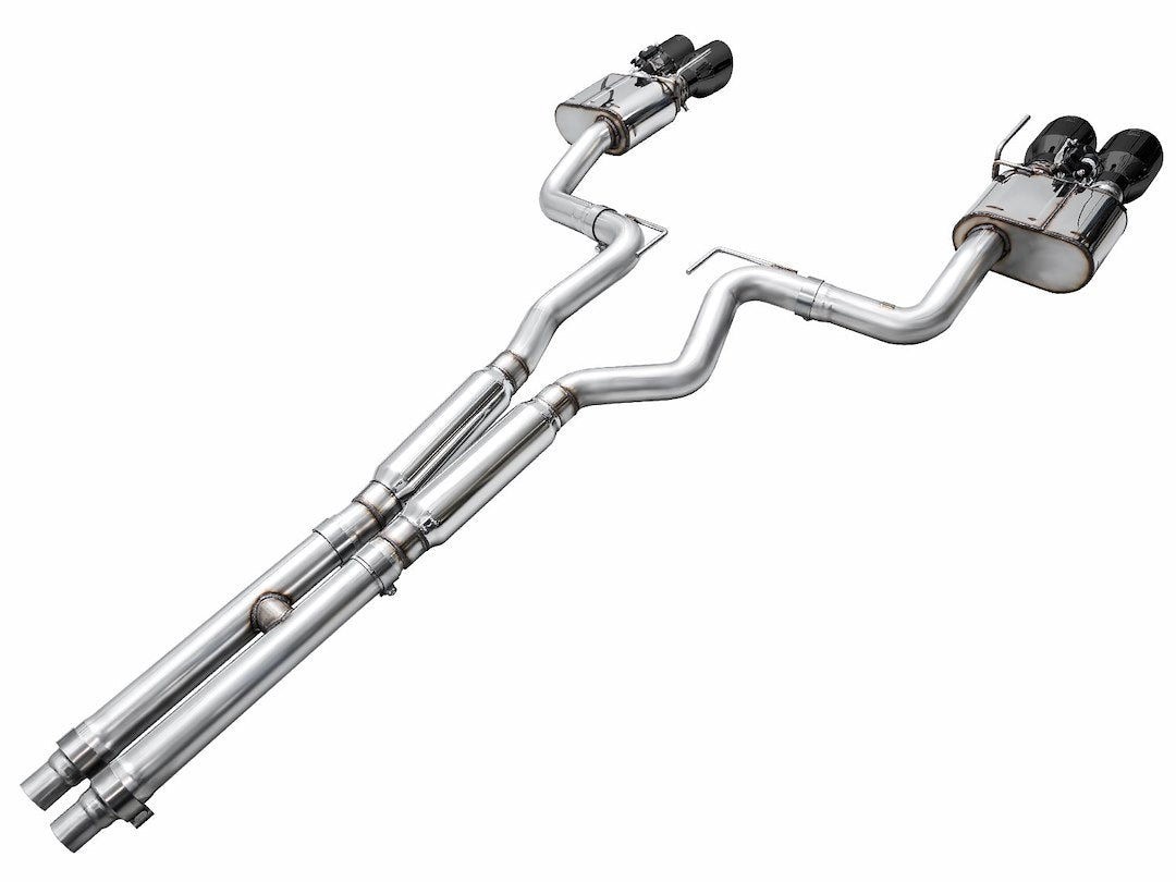 AWE Limited Lifetime Warranty Exhaust System Kit 3025-43375 - Switchpath S650 MU