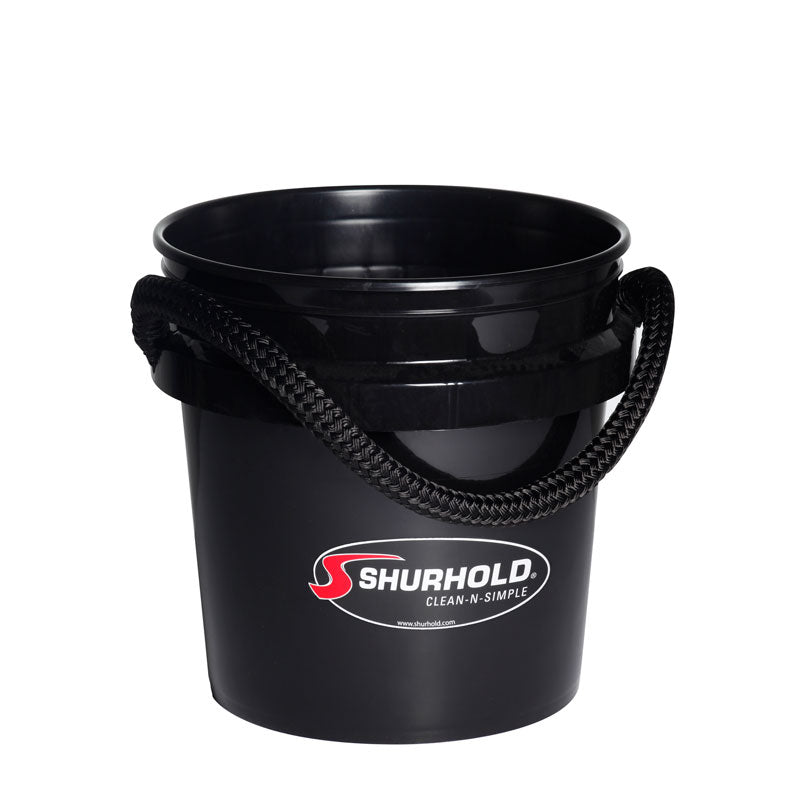 Shurhold IND Tough And Long Lasting Bucket 2432 - Black 3.5 Gallon