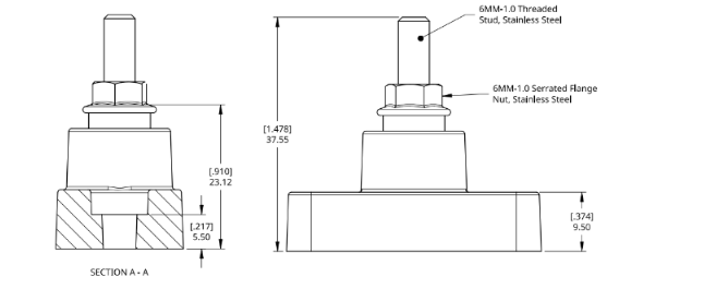 Egis Mobile 6011-02 Busbar Stud