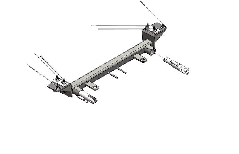 Blue Ox BX1131 Base Plate for Jeep Liberty Renegade - Blue Ox